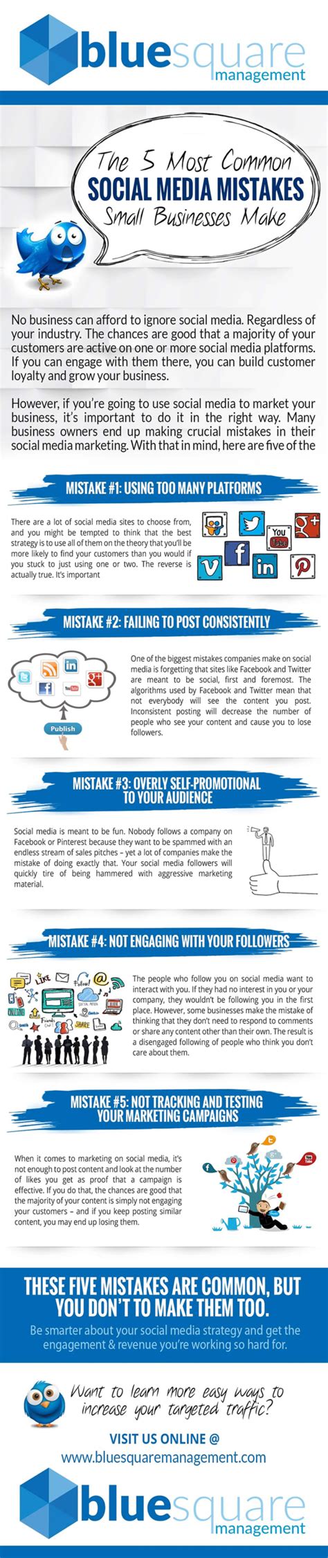 The Most Common Social Media Mistakes Small Businesses Make