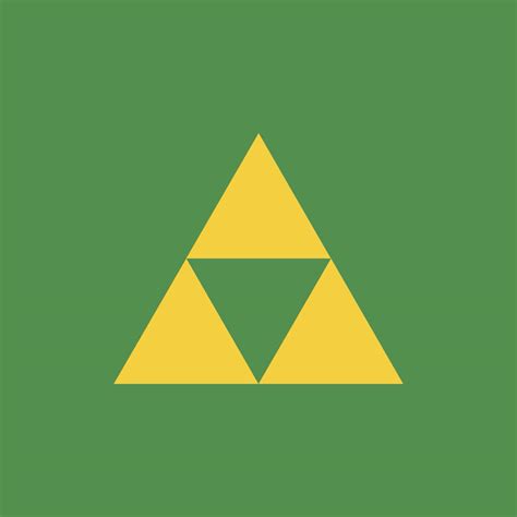 Legend Of Zelda Triforce Minimalist Poster By Aphroditeweiss On Deviantart