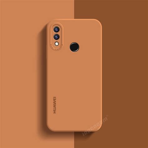 Official Original Liquid Silicone Soft Case Huawei Y6 Prime 2019 Y9 Y7