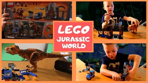 Lego Play Jurassic World First Video Youtube