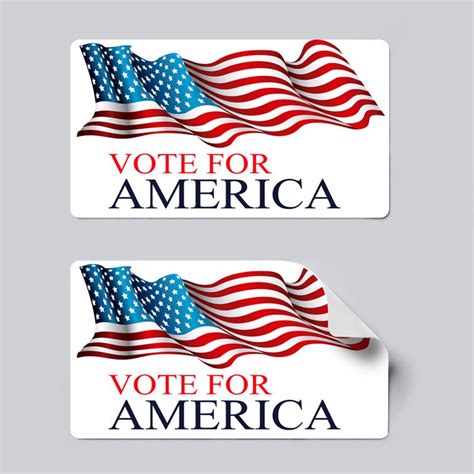 Political Stickers Printing | Republican & Democratic Stickers | Print ...