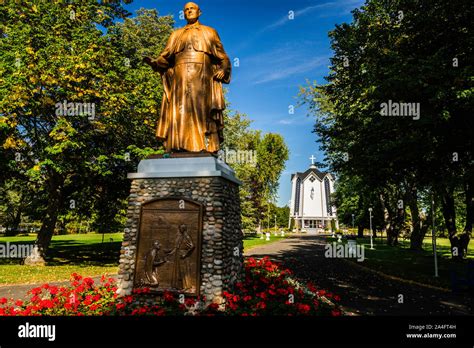 Our Lady of the Assumption Monument Rogersville, New Brunswick, CA Stock Photo - Alamy