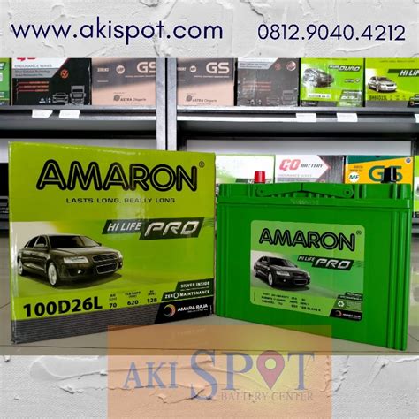 Harga Aki Amaron Mobil Promo Cs Aki Bukateja