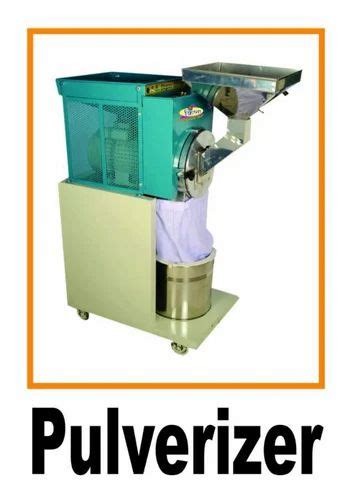 Mild Steel Krishna Ms 2 In 1 Masala Pulverizer Machine For Industrial 5 Hp At Rs 37000piece