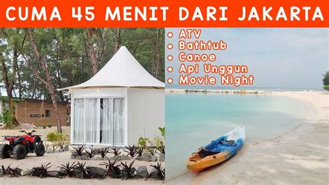 Paket Wisata Asha Beach Glamping Resort Pulau Payung Cv Pesona