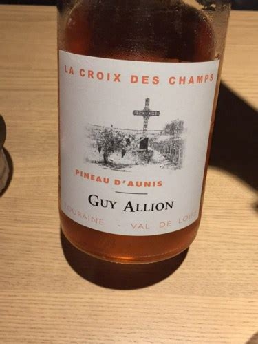 Guy Allion La Croix Des Champs Pineau D Aunis Vivino Australia