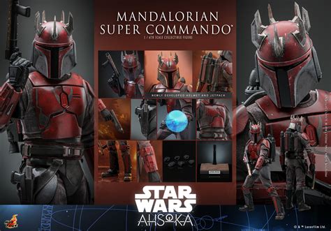 Star Wars Ahsoka Mandalorian Super Commando By Hot Toys The Toyark News