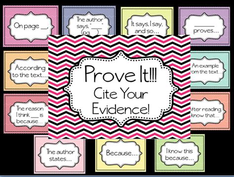 How To Cite The Evidence