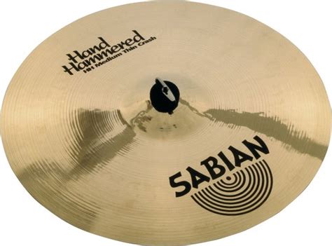 Sabian Hh Medium Thin Crash Brilliant Crash Bekken Bol