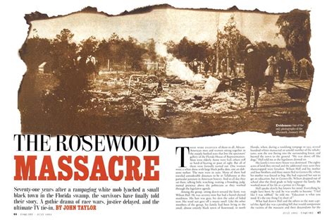 The Rosewood Massacre Esquire July 1994