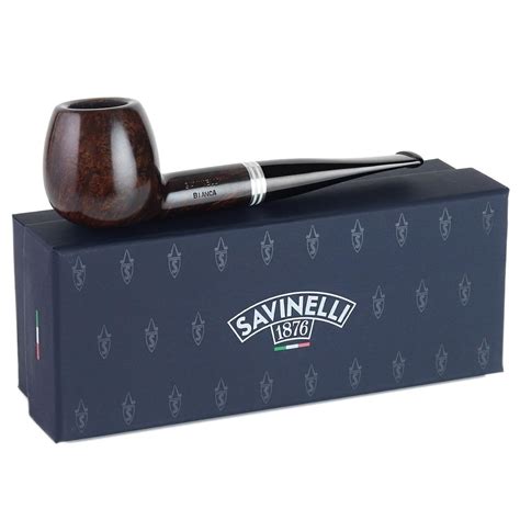 Savinelli Italian Tobacco Smoking Pipes Bianca Smooth 207 Amazon In