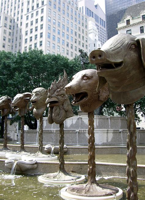 Ai Weiwei, Zodiac Heads, 2010, bronze, Installation in the Pulitzer ...