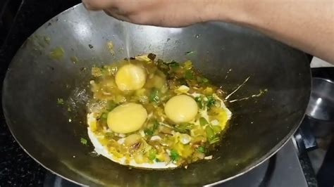 Egg Fry గుడ్డు వేపుడు अंडा फ्राई Easy To Cook Very Simple