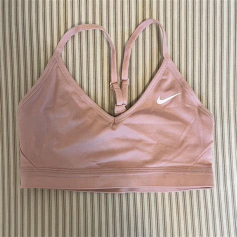 Pink Nike Sports Bra Depop