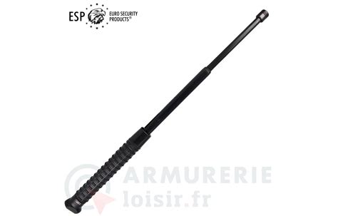 Matraque télescopique à bouton ESP Easy Lock ExbTT 20H 20 Armurerie