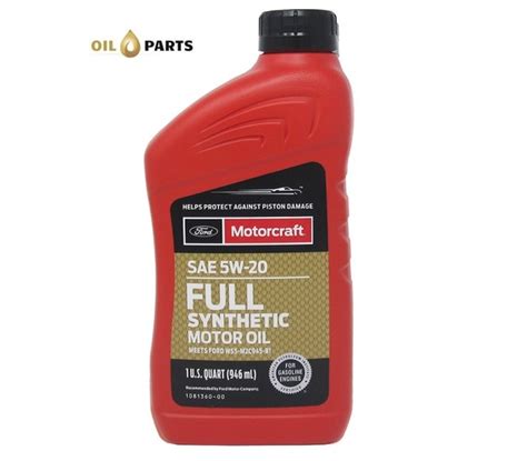 Olej Motorcraft W Full Synthetic L Oilparts Ploilparts Pl