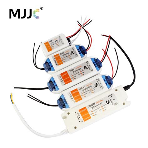 อะแดปเตอรแปลง 12 V Power Supply LED Driver 18 W 28 W 48 W 72 W 100W