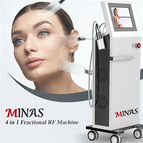 Rf Microneedling Skin Tightening Equipment Anti Aging Gold Fractional