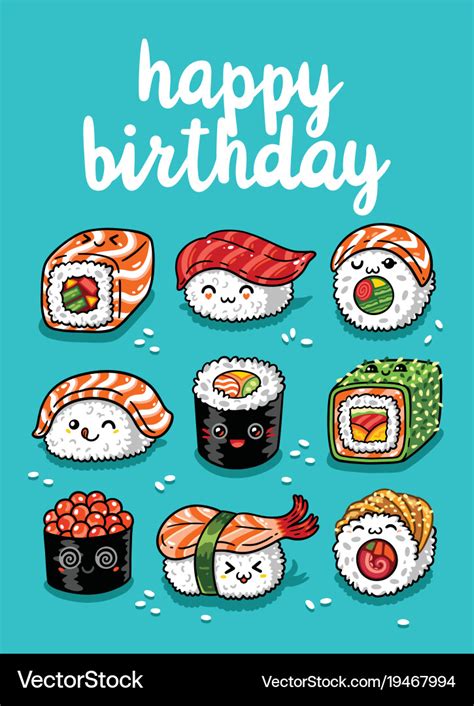 Happy Birthday Sushi Images