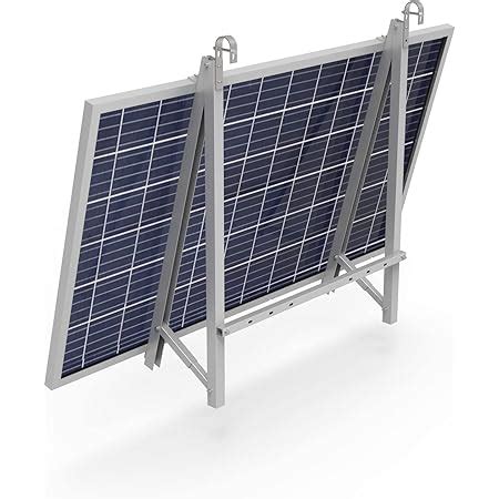 Solarway Solarmodul Halterung Aufständerung Solarmodul auf Balkon