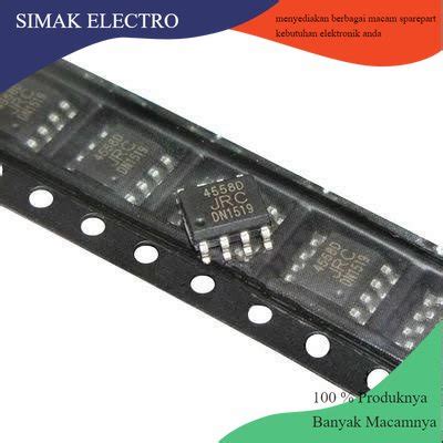 Jual 4558D JRC SMD NJM4558D JRC4558D IC Dual Operational Amplifier Sop