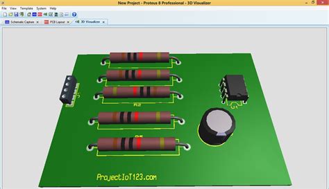 Pcb Design Using Proteus Easy Pcb Layout Design With Proteus Complete