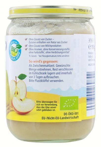 Hipp Frucht Getreide Birne In Apfel Mit Dinkel 190 G Ab 1 39