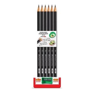 Lápis De escrever Faber Castell Grafite 2B kit Lápis paguei 5e Leve 6