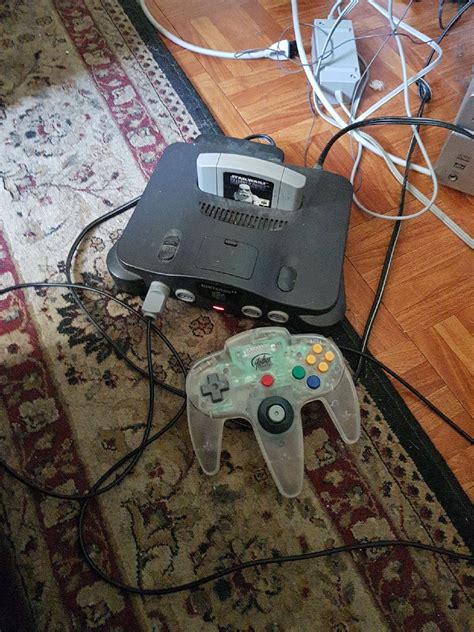 N64 Console With Shadows Of The Empire Two Controllers、exansion Pack