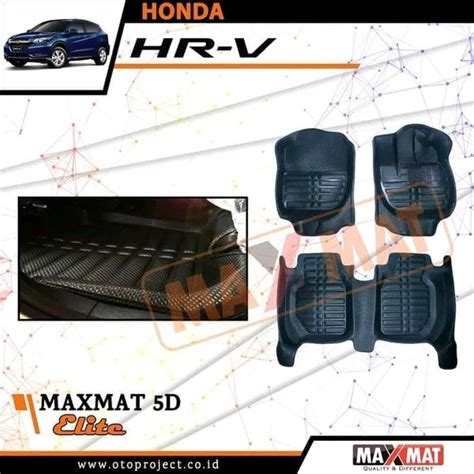 Jual Karpet Mobil Maxmat Otoproject 5d Elite Black Khusus Honda HRV 2