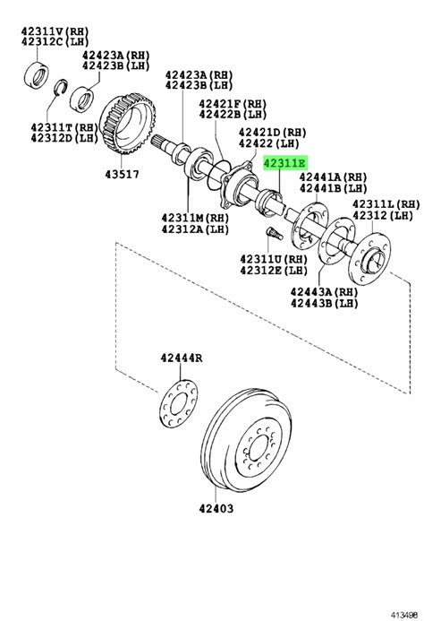 Buy Genuine Toyota T T Seal Oil For Rear Axle