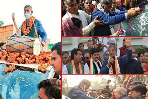 Élection D Uttarakhand 2022 Harish Rawat Grand Accueil Dans L Uttarakhand Voir Les Photos