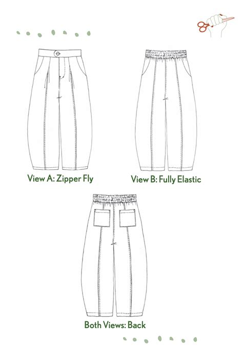 Sew Liberated Arthur Pants The Fold Line