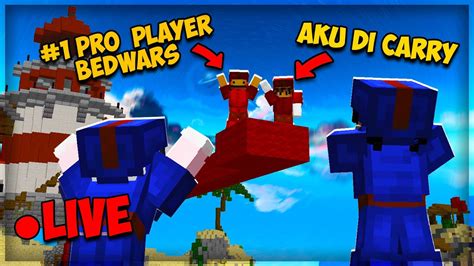 LIVE MINECRAFT BEDWARS LUCKYNETWORK Edisi THR YouTube