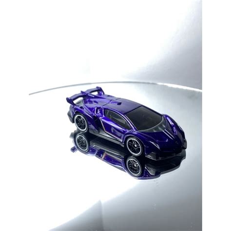 Hotwheels Lamborghini Veneno Purple Loose Mint Shopee Malaysia