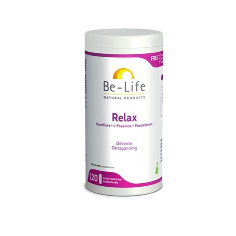 Relax | 120sft | Be-Life | eFarma Apotheek En Drogist