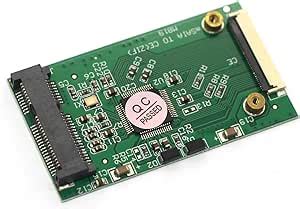 Amazon Mini Pci E Msata Ssd To Pin Zif Adapter Card Electronics