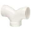 NIBCO 2 In PVC DWV Double 90 Degree All Hub Elbow Fitting C4837HD2