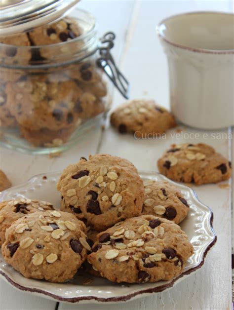 Biscotti Ai Fiocchi Di Avena E Cioccolato