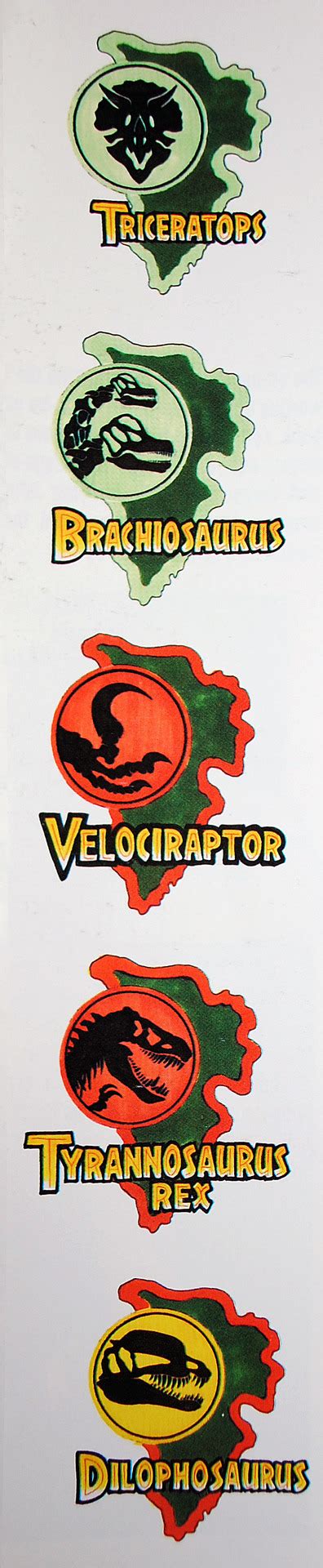 Jurassiraptor Jurassic Park Paddock Tour Signs Designed By