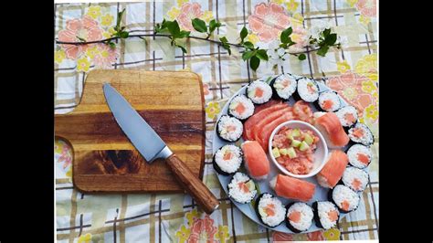 Sushi Fatto In Casa Ricetta Semplice Youtube