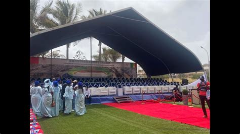 Direct Cérémonie de lancement des travaux de réhabilitation du Stade