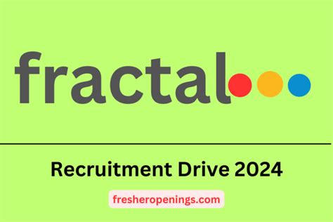 Fractal Internship Drive Hiring Freshers Stipend Up To Lpa