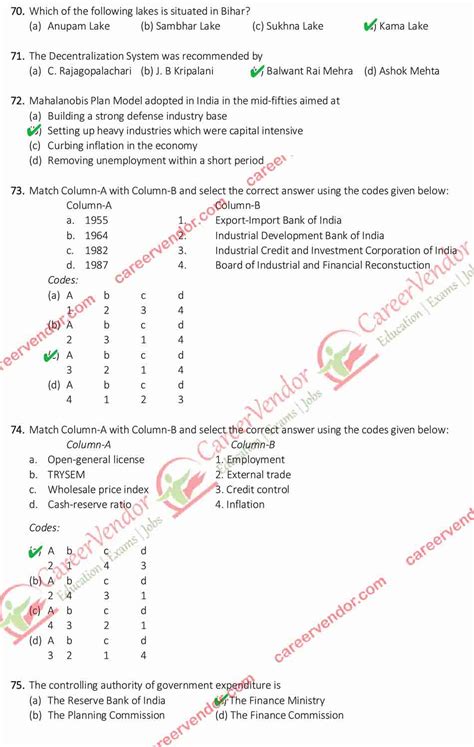 Bpsc 56th 59th Pre Answer Key Solved Download 2015