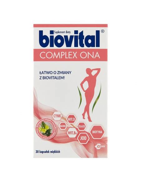 Biovital Complex ONA 30 kapsułek