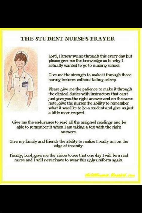 Nursing Student Prayer