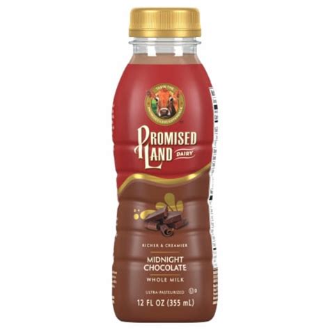 Promised Land® Midnight Chocolate Whole Milk 12 Fl Oz Smiths Food