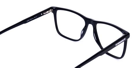 Black Rectangular Glasses Frames for Men | Specscart.®