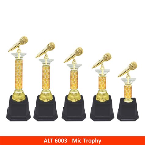 Alt6003 Microphone Trophy Itrophy