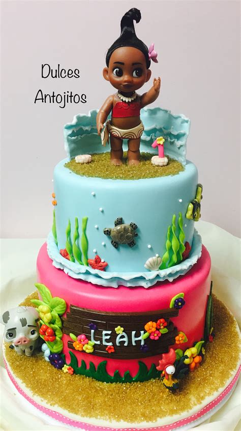 Disney Moana Birthday Cake